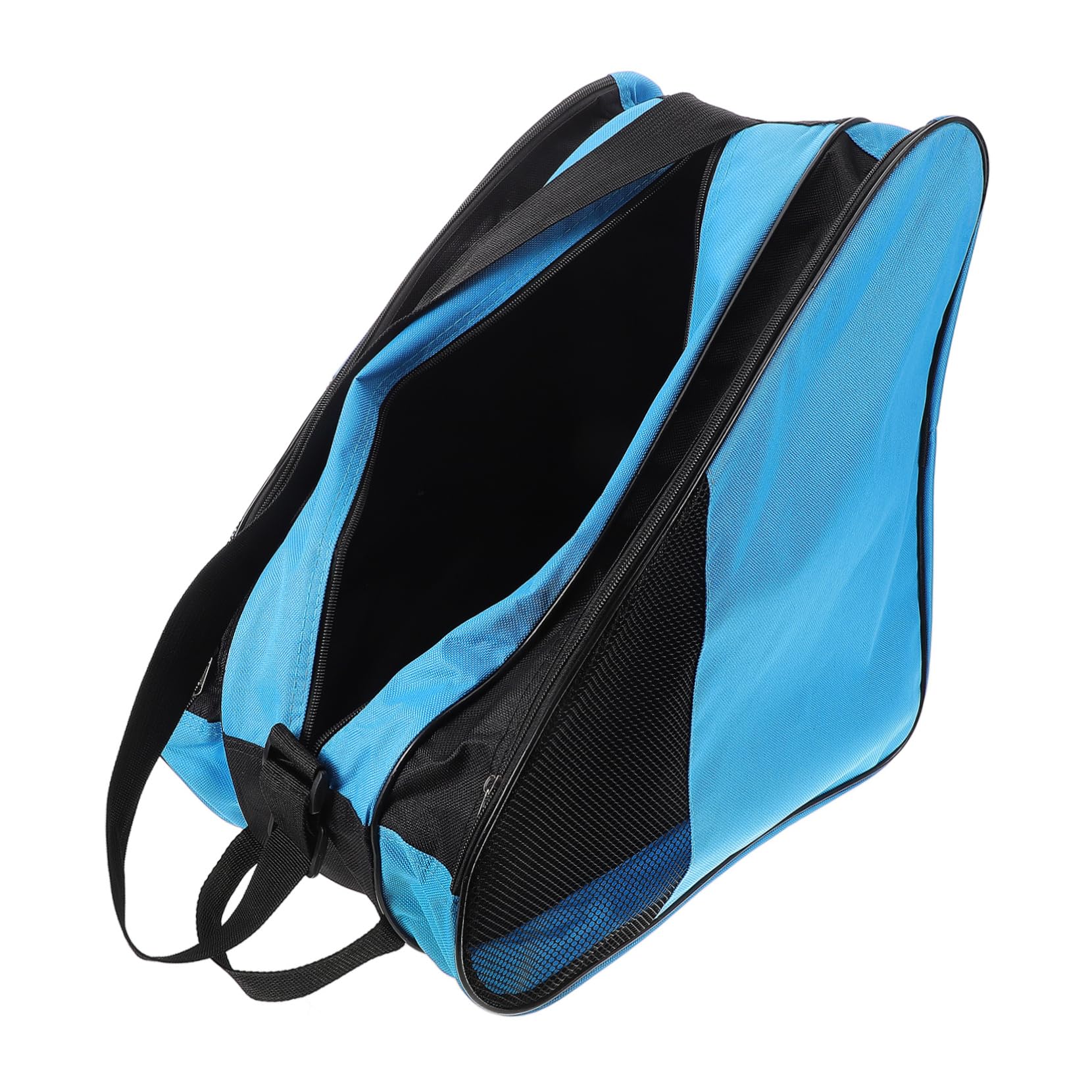 borsa per pattini a rotelle borsa a tracolla a borsa per scarpe a rotelle borsa per scarpe da skate pattini per le donne portarulli Panno Oxford Black