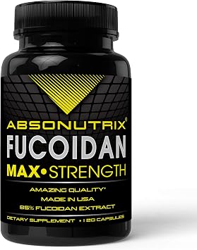 Fucoidan Pure-brown seaweed extract laminaria Japonica cell immunity 120 capsules