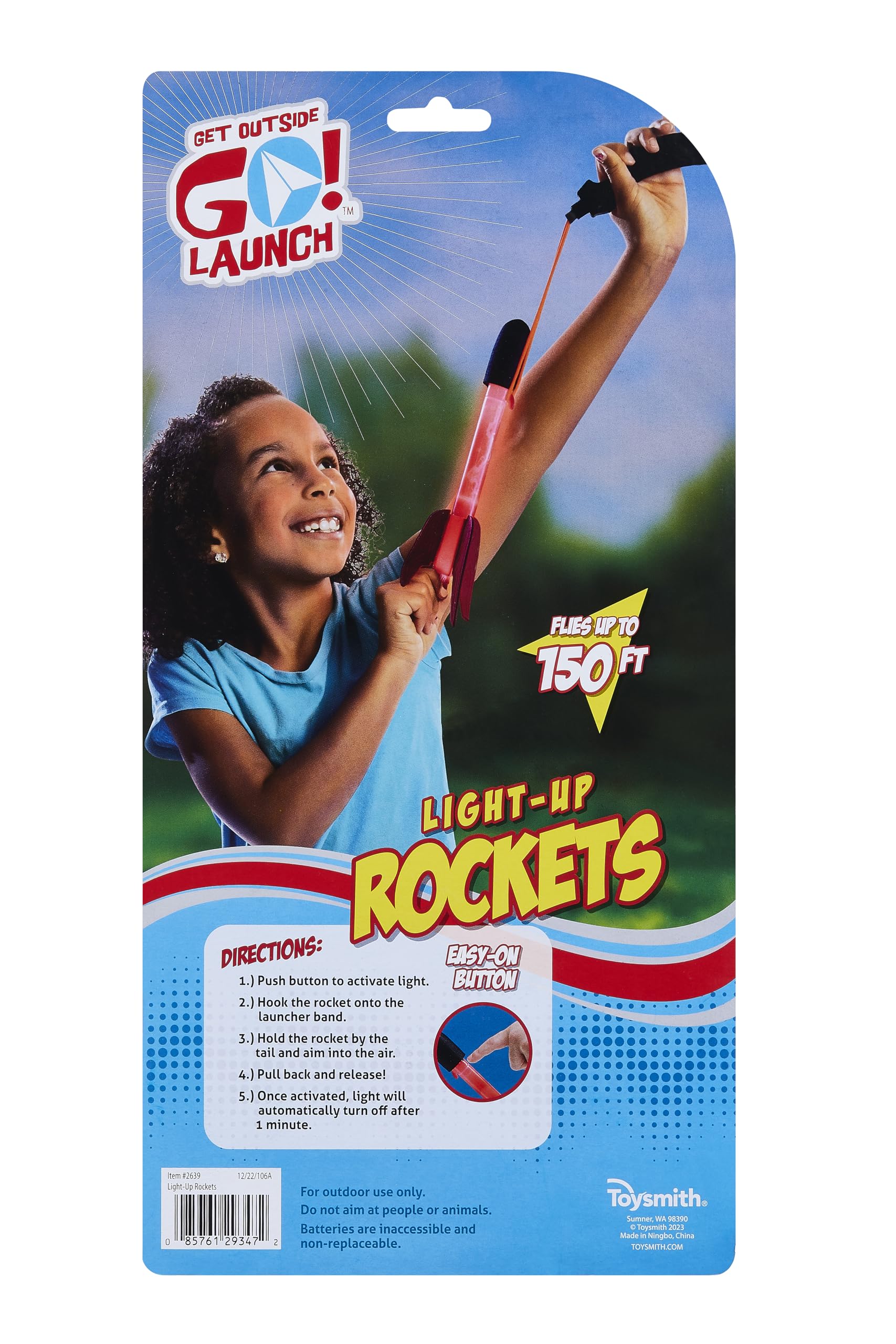 Toysmith GO! Launch Light-Up Rockets