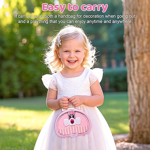 Miniatura 4 de Topsolid Kit de maquillaje para niños para niñas, maquillaje lavable real para niños con espejo, juegos de maquillaje para niñas de 5 a 8 años,