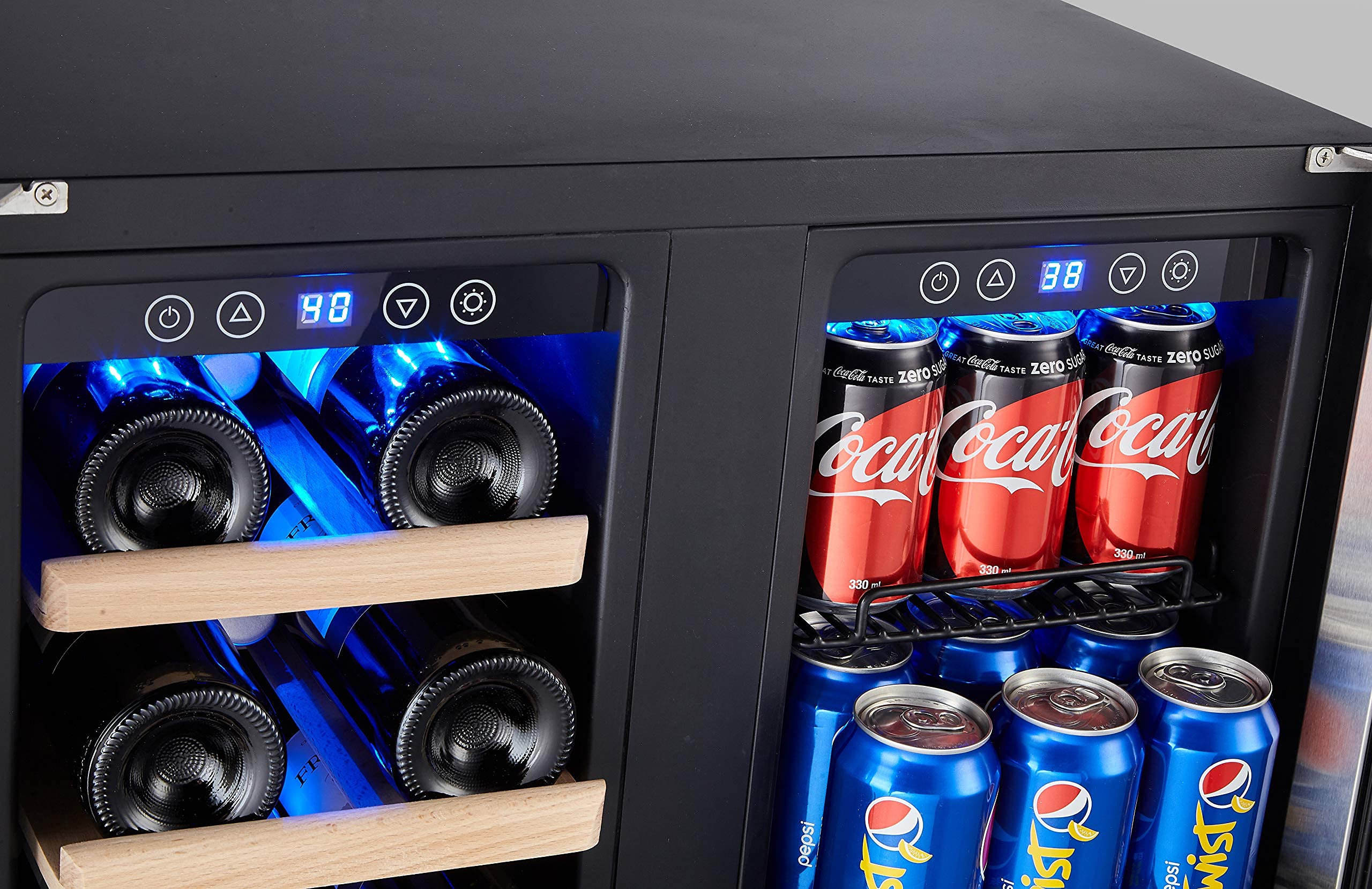 Kalamera Wine and Beverage Refrigerator, Kalamera 24 inch Under Counter