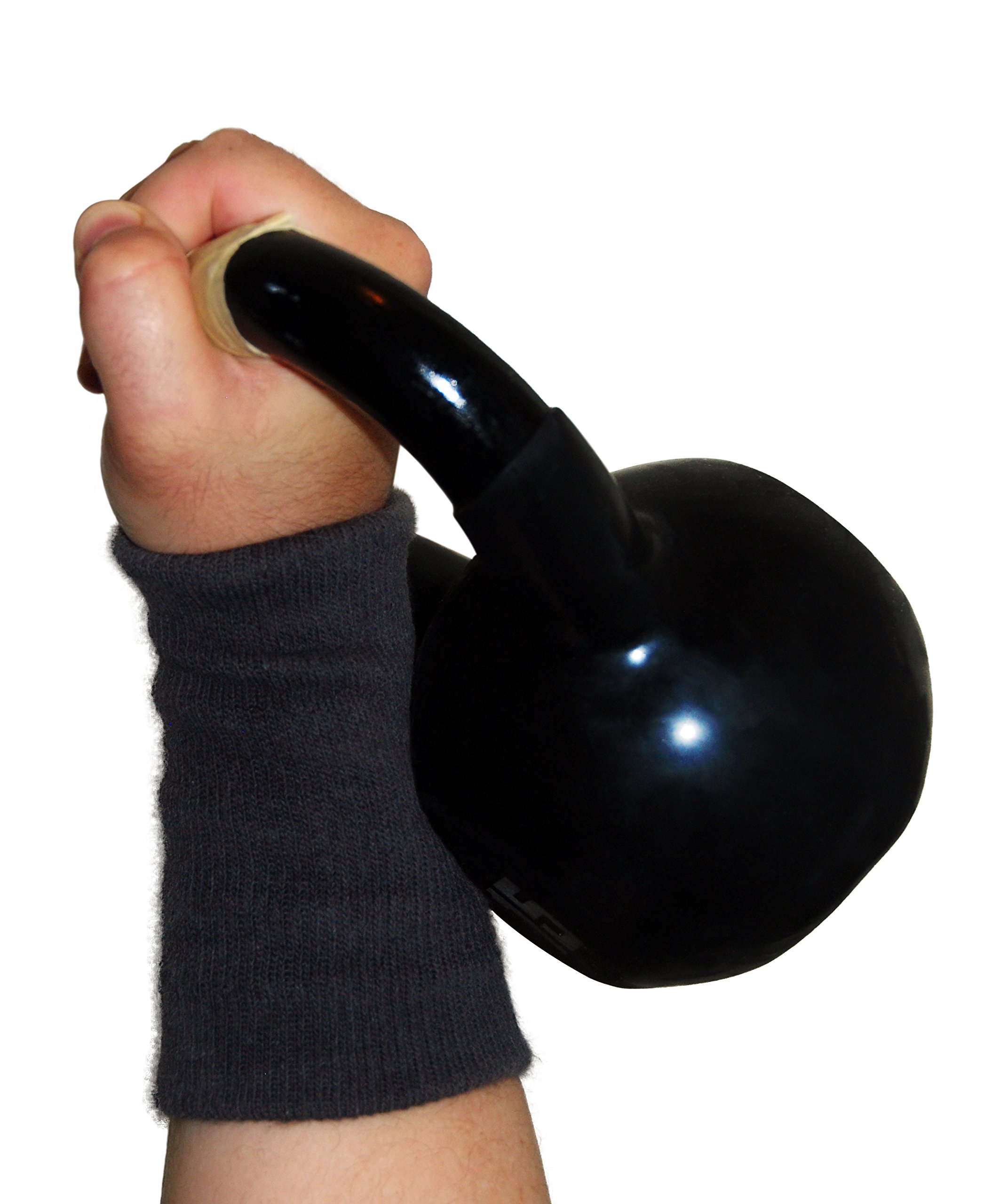 Cotton Kettlebell Wrist Protective Pads 3Wx6L - Unisex (One Size Fits Most)