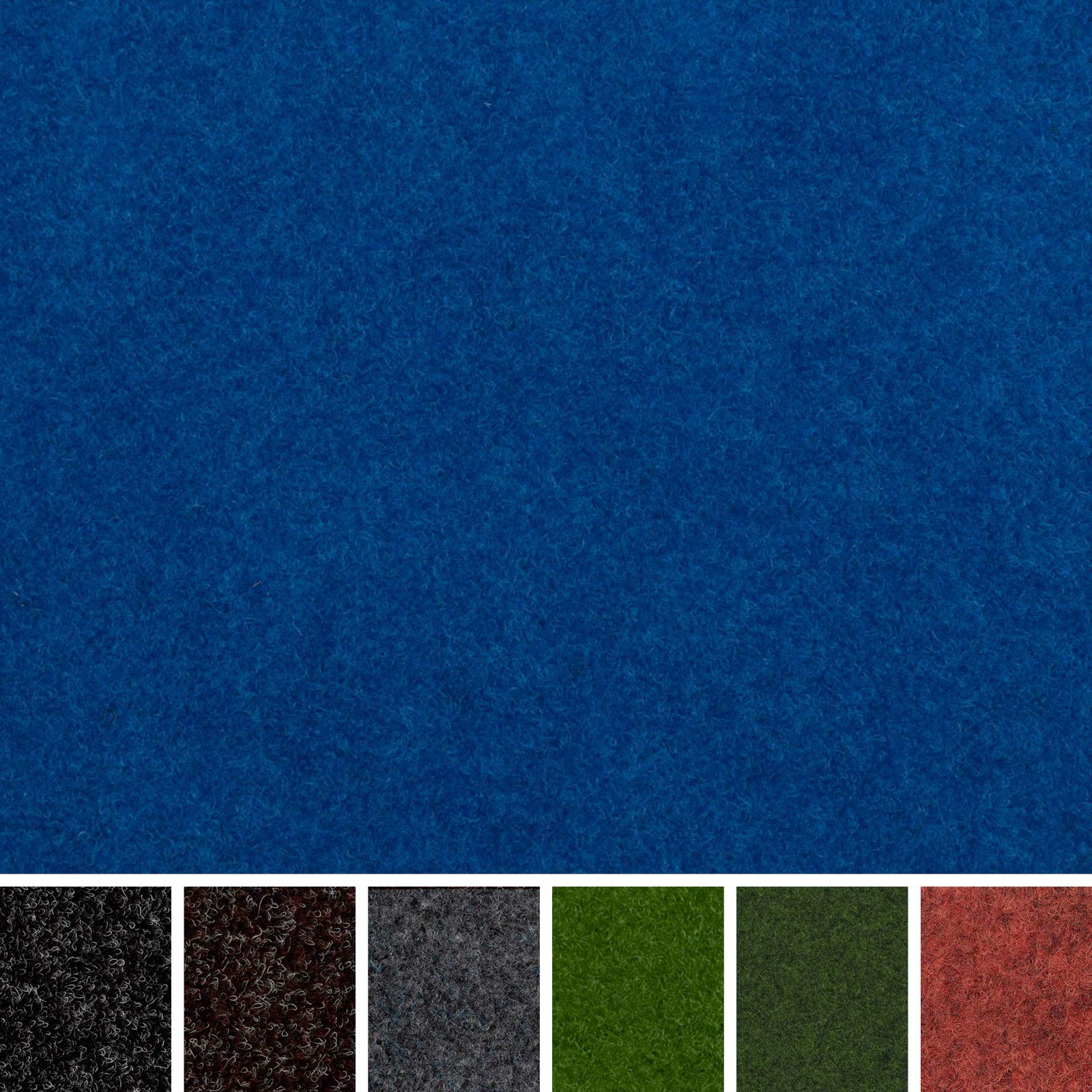 247Floors Blue Outdoor Carpet | Waterproof | Stain & UV Resistant | Gardens Balconies Exhibitions | Pet & Child Friendly (Blue, 5.5m x 2m / 18ft x 6ft 6")