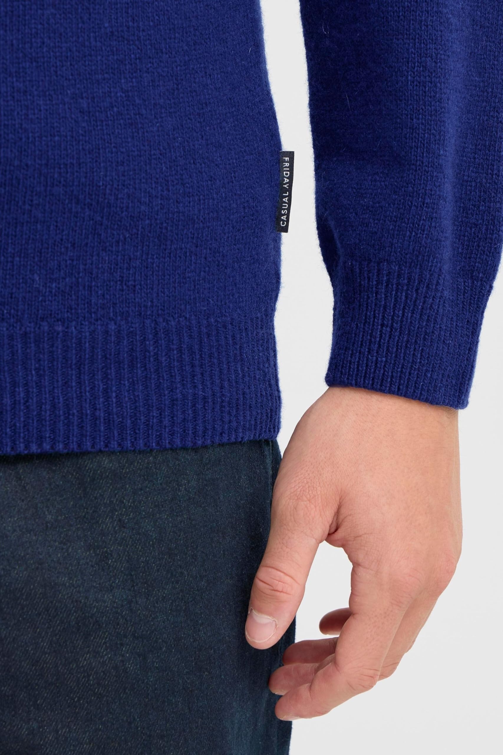 CASUAL FRIDAY Karl Crew Neck Bounty Knit Suéter para Hombre