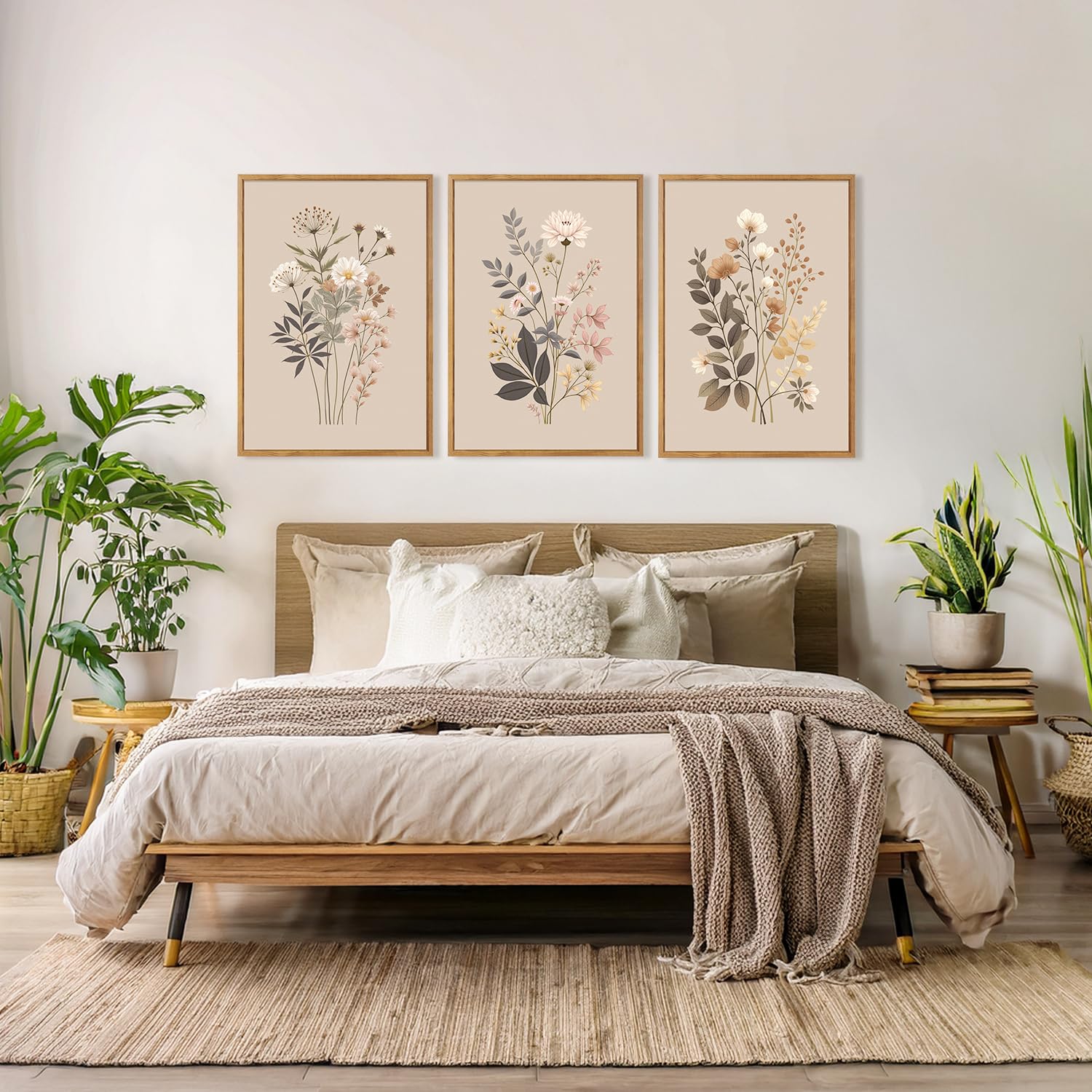 CHDITB Mountain Frame Canvas Wall Art, Nature themed office Wall Decor, country Scenic Art Spiritual Wall Painting, Vintage national park Mountains forest Art Prints for Living Room, Bedroom 16"x24"x3 — view 50
