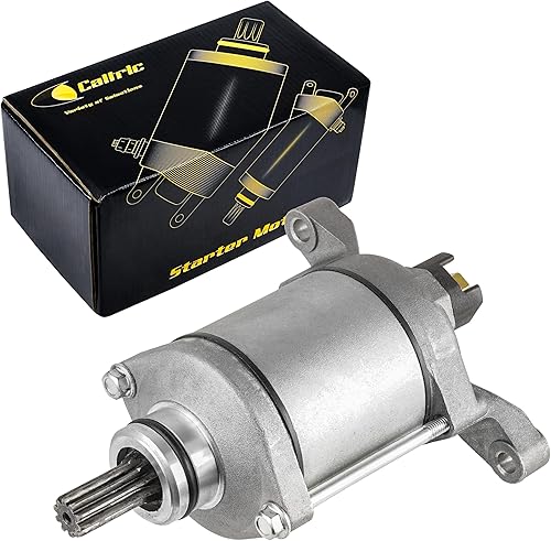 Caltric Motor de arranque compatible con Suzuki LT-A400F LTA400F KingQuad 400 4X4 AS AUTO 2008 2011 2012 2013 2014-2024
