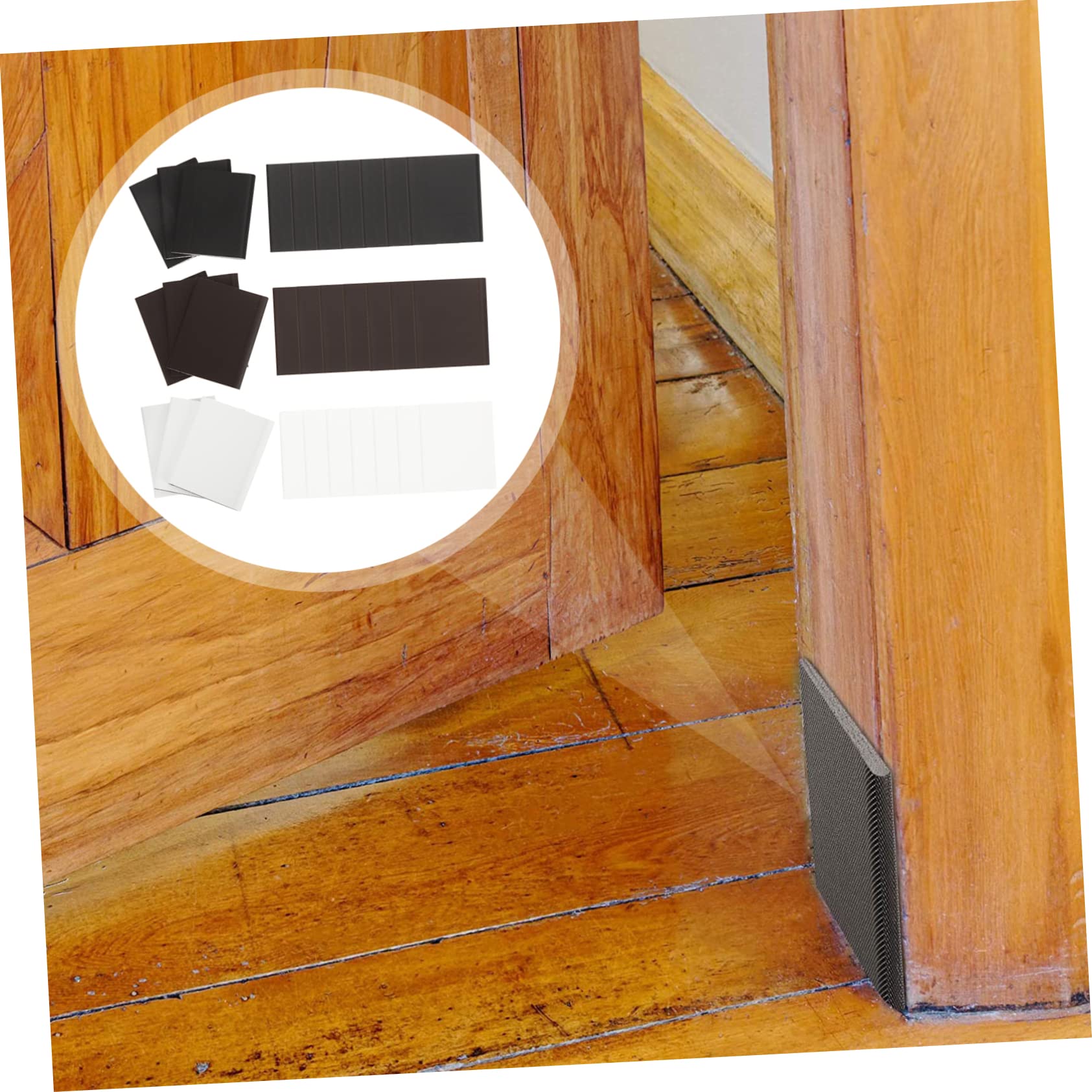 3 Set Guarnizione Per Porte E Finestre Sigillo Della Porta Del Garage Weatherstripping Per Le Porte Strisce Di Tenuta Della Porta Sverniciatura Della D'ingresso Pu 30 Pezzi*3