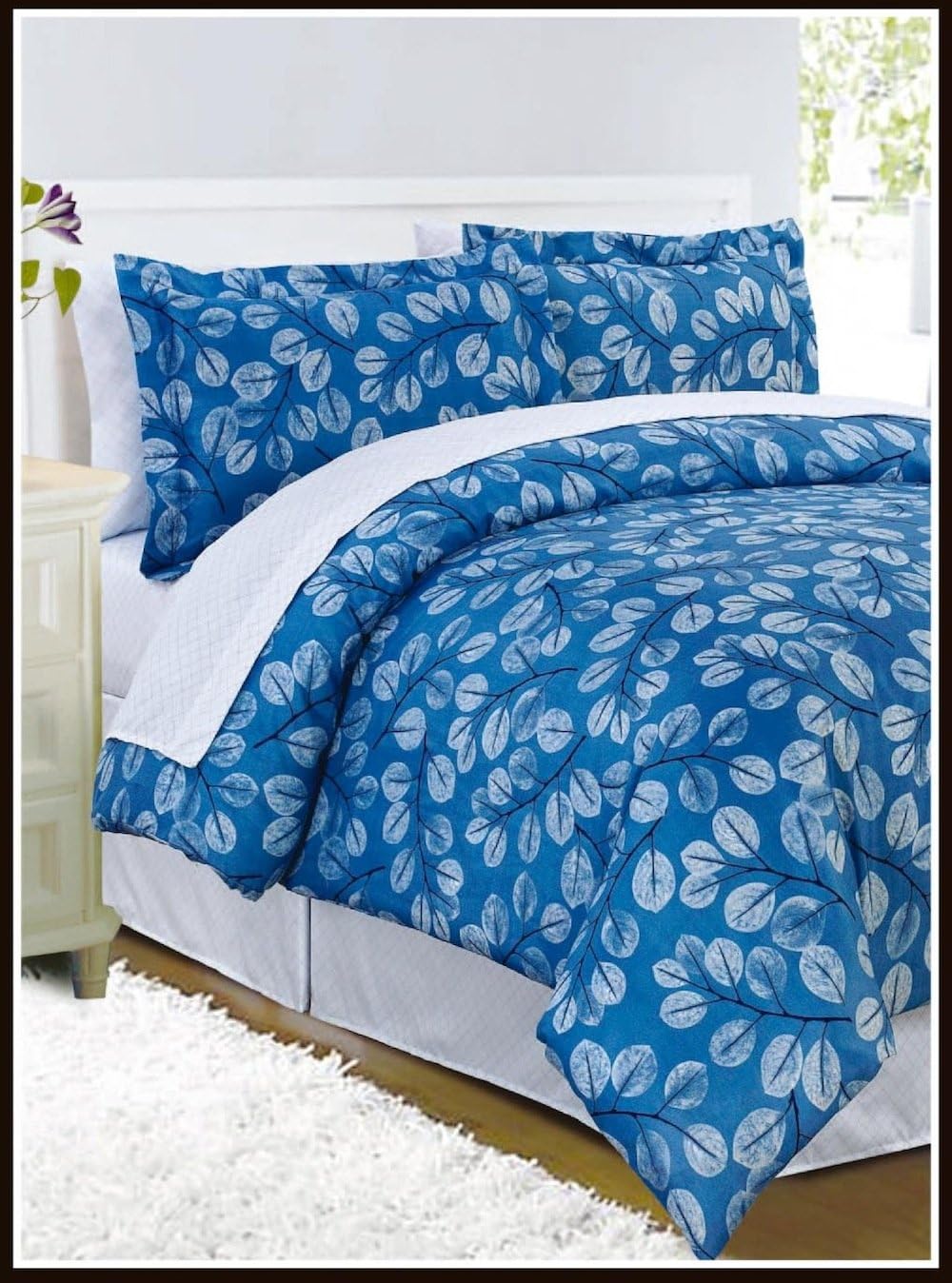 Bed in Bag Queen Size Comforter Set Winterplum Home