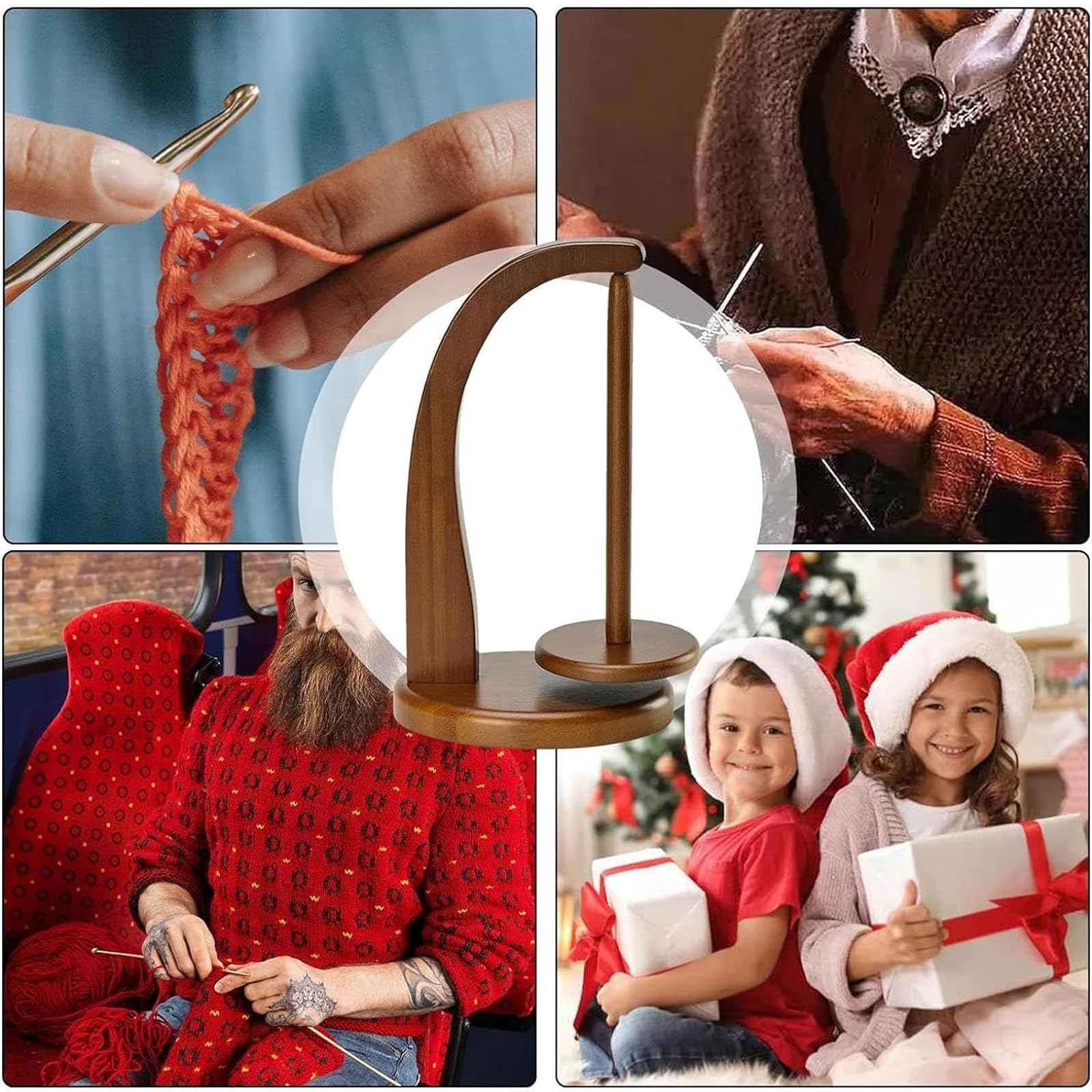 Dérouleur Pelote De Laine Support Pour Pelote De Laine Pivotant Votre Laine à Tricoter Ne S Bobinoir à Laine