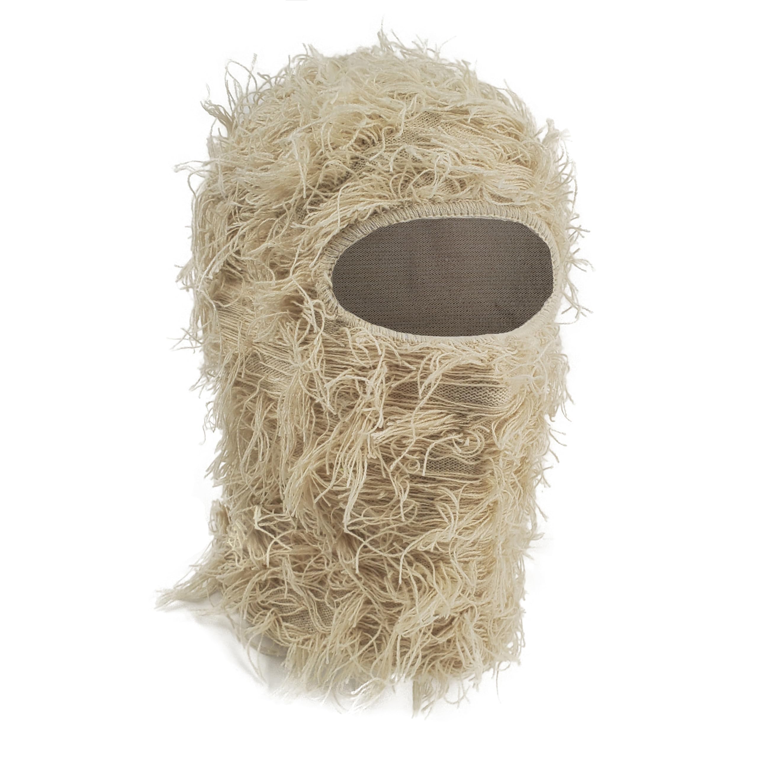 Ezovino Distressed Balaclava Ski Mask, Knitted Full Face Mask for Men/Women