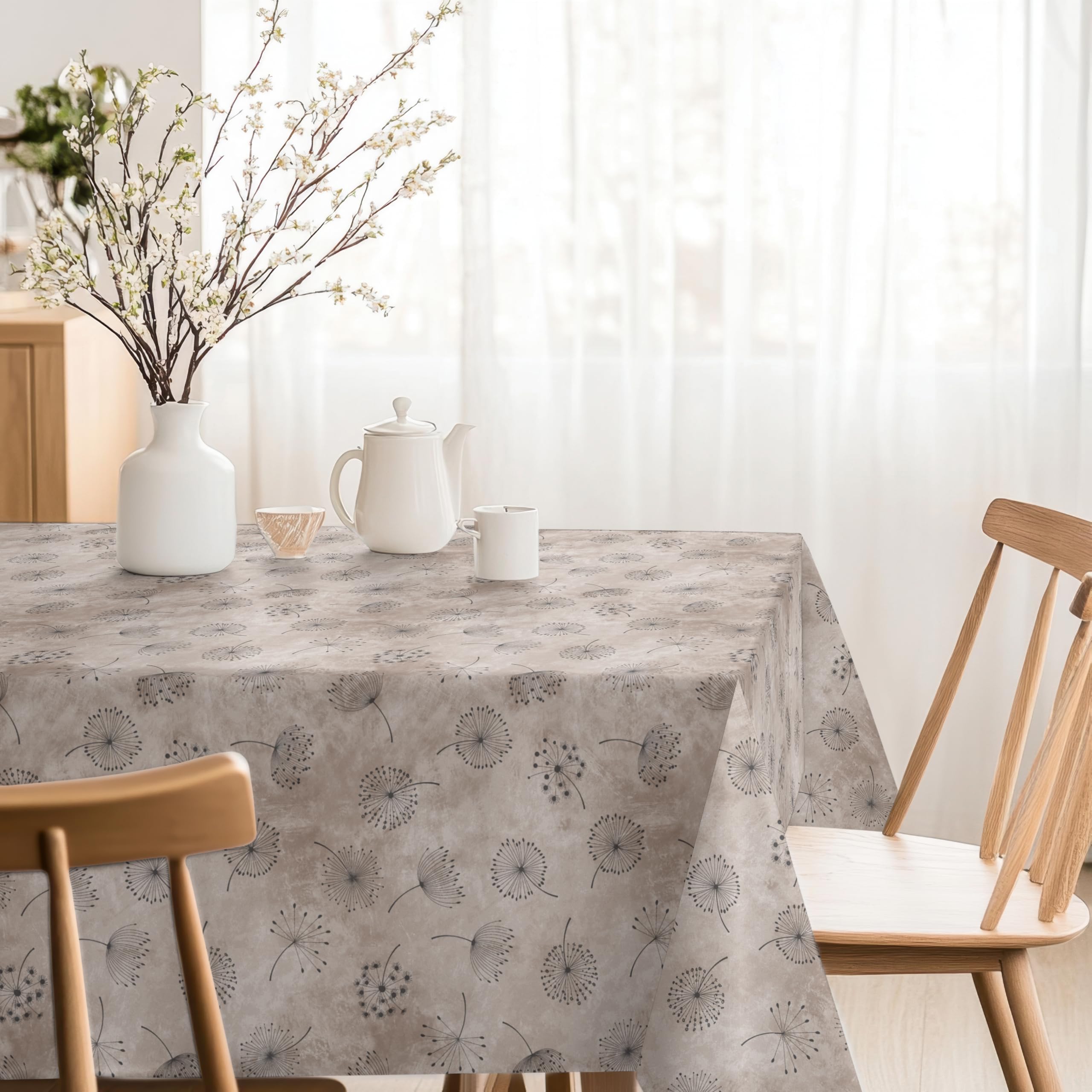 Martina Home Tablecloth 300 x 140 cm Resin Brown