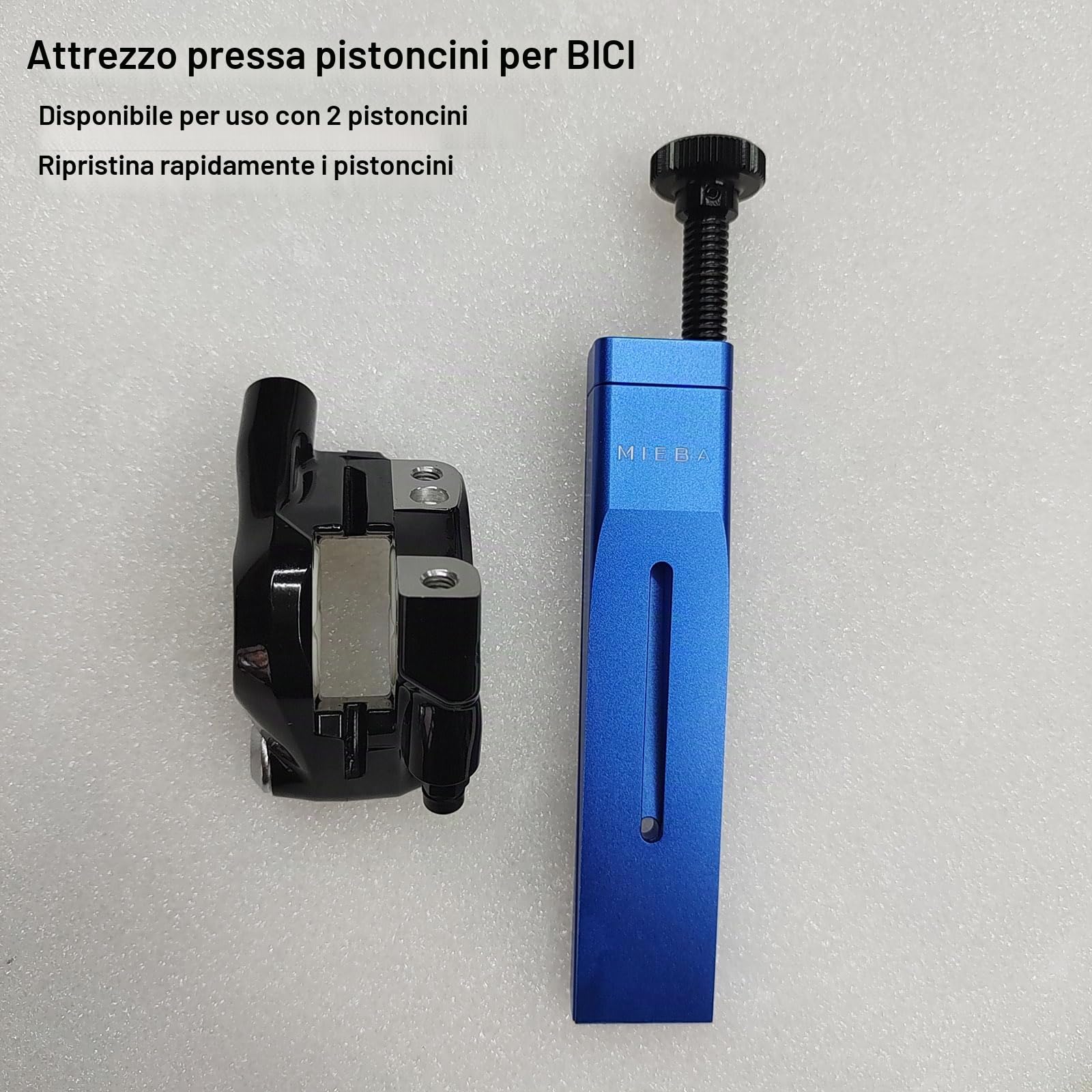 Attrezzo pressa a pistone per Shimano frenatura, Ultimate Pinza a Disco per Shimano, Larghezza 2,4 cm