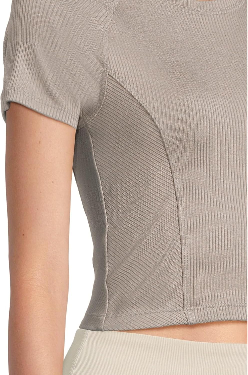 Beyond Yoga Women's Rib Cropped Tee