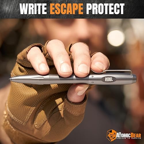 Miniatura 6 de Bolígrafo táctico EDC de autodefensa, rompecristales para ventana de automóvil, bolígrafos militares de emergencia y supervivencia para todo tipo de
