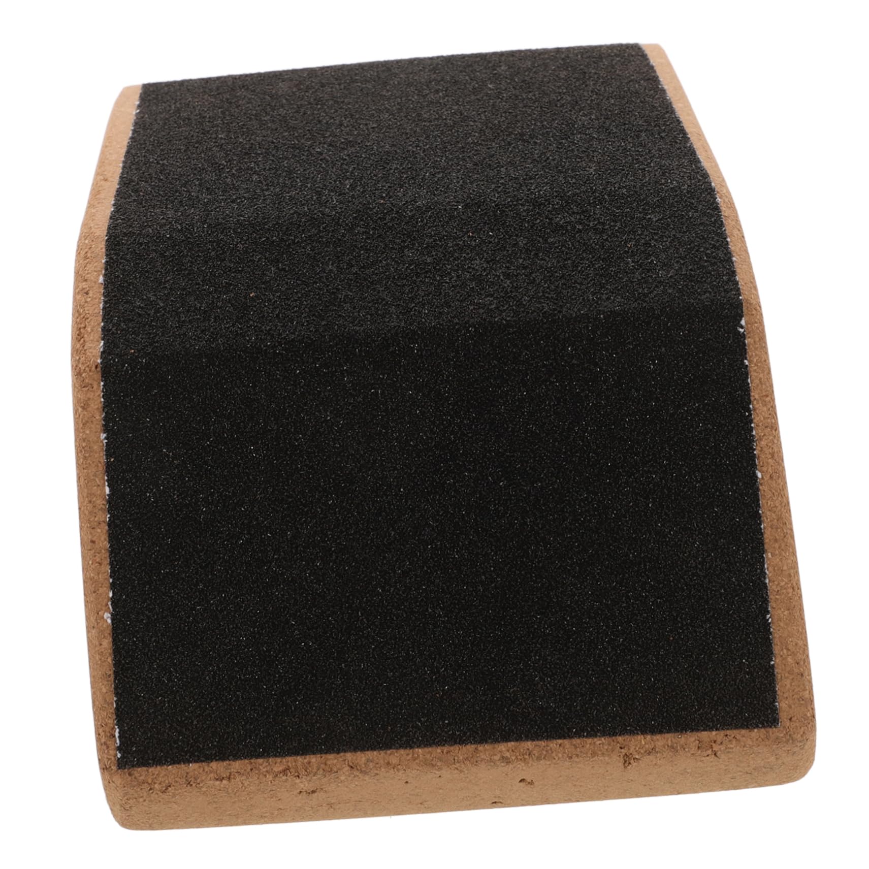 Bloque de Yoga de Corcho para Agacharse, Rampa Inclinada | Tablero de Entrenamiento, Papel Abrasivo, Uso Exterior y Oficina, Resistencia a Compresión, Estabilidad