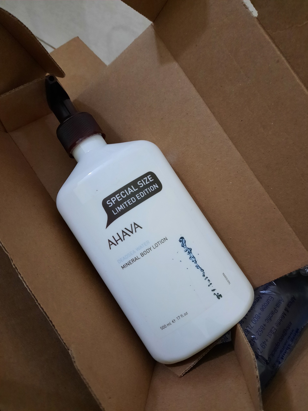 AHAVA Dead Sea Water Mineral Body Lotion - Daily Moisturizing & Hydrating Body Lotion with Osmoter, Exclusive blend of Dead Sea Minerals & Nourishing Botanical Extracts