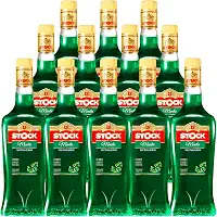 Licor Creme de Menta Stock 720ml 12 Unidades