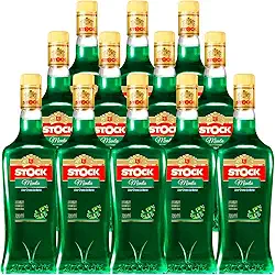 Licor Creme de Menta Stock 720ml 12 Unidades