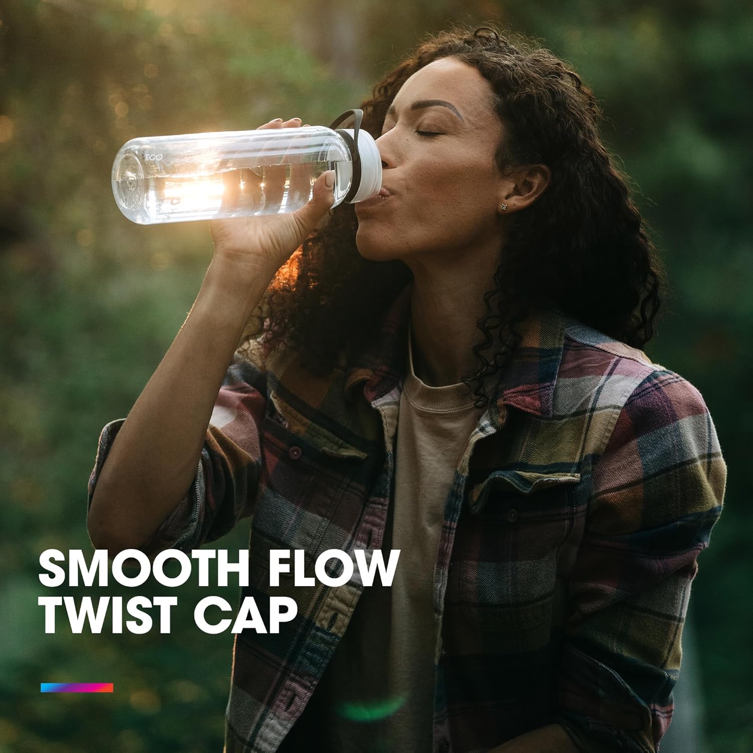 HydraPak Recon Twist & Sip - Wide Mouth Recycled Plastic Water Bottle (24oz or 32oz) - Eco Friendly, BPA Free, Easy Carry - Image 3