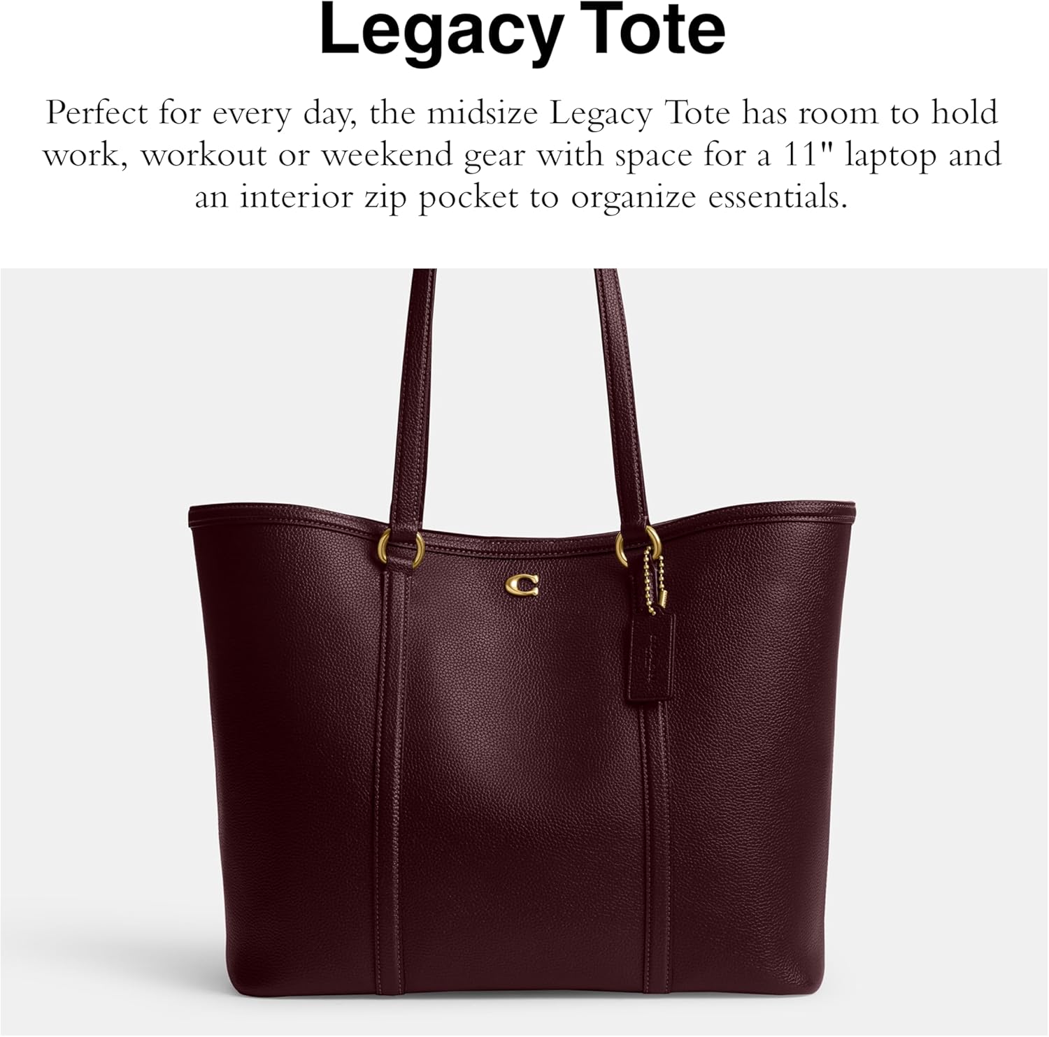 COACH Small Legacy Tote - Image 2