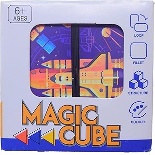 Magic Cube For 6 Years And Above - Multicolor