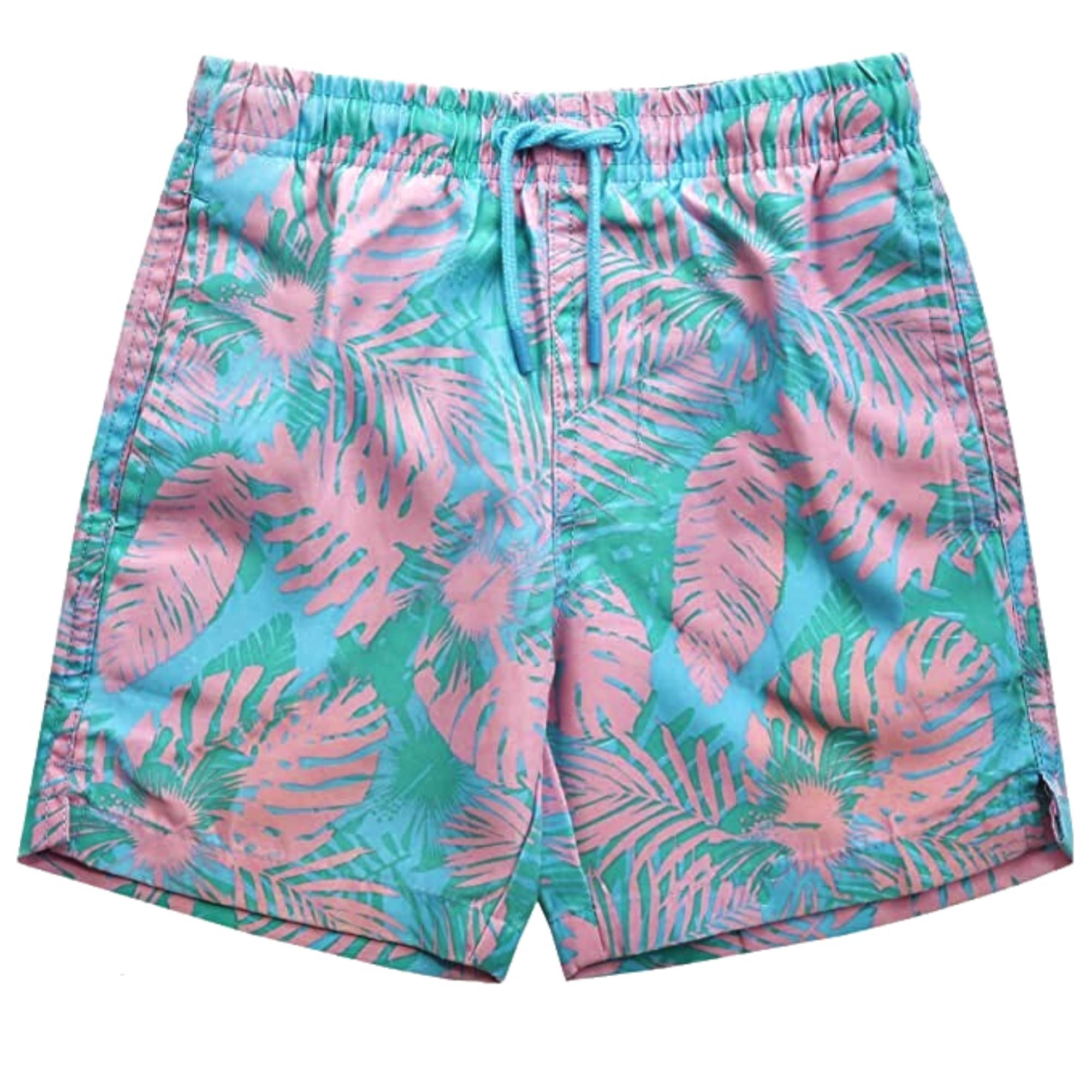 INGEAR Little Boys Quick Dry Beach Board Shorts Kids Swim Trunk Swimsuit Beach Shorts Swim Trunk for Boys