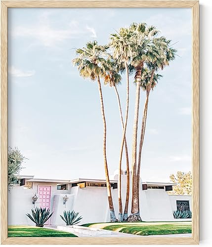 Miniatura 6 de HAUS AND HUES Póster retro vintage para automóvil, estampado clásico de Palm Springs, fabricado en los Estados Unidos, sin marco de 24 x 36 pulgadas