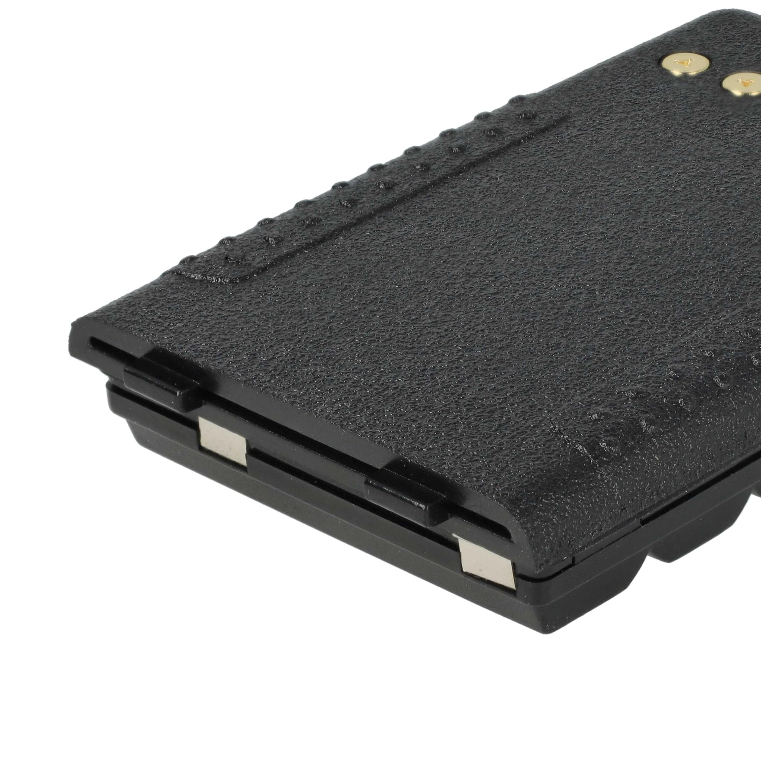 vhbw 5X batería reemplaza Yaesu/Vertex FNB-64H, FNB-57, FNB-64, FNB-83, AAJ66X001, FNB-83H para Radio (1800 mAh, 7,2 V, NiMH)