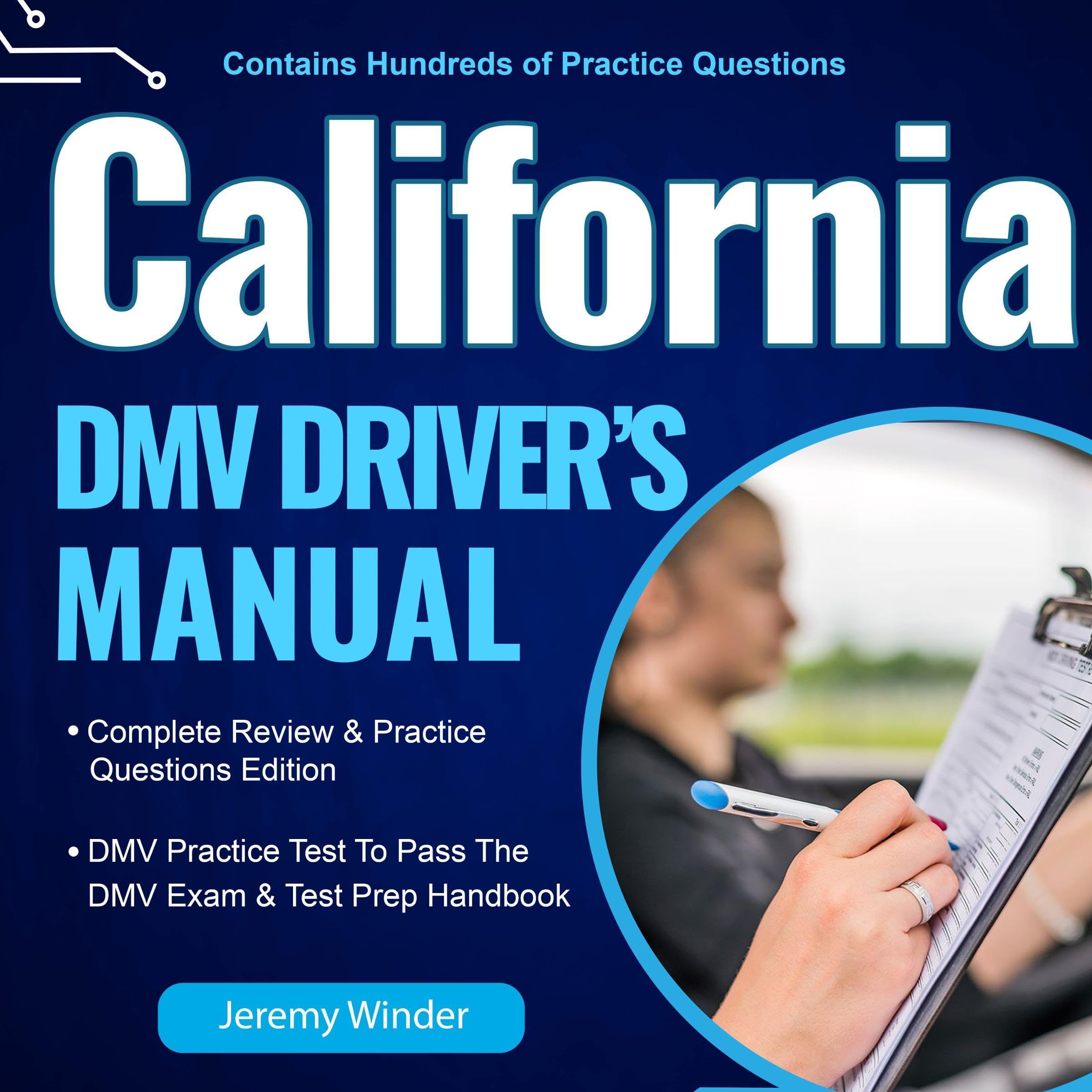 Cover art for California DMV Driver's Manual & Test Prep Handbook: DMV Practice Test to Pass the DMV Exam