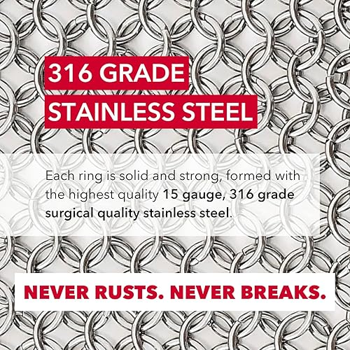 Miniatura 4 de Knapp Made CM Scrubber - Chainmail para utensilios de cocina de acero inoxidable