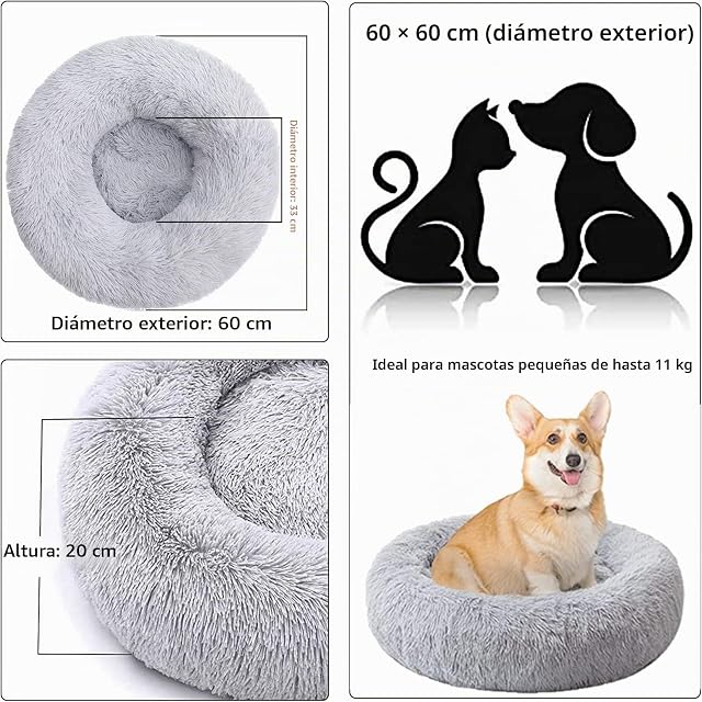 Foto 2 de 6 de TOHDNC Cama para Gato Cama Perro