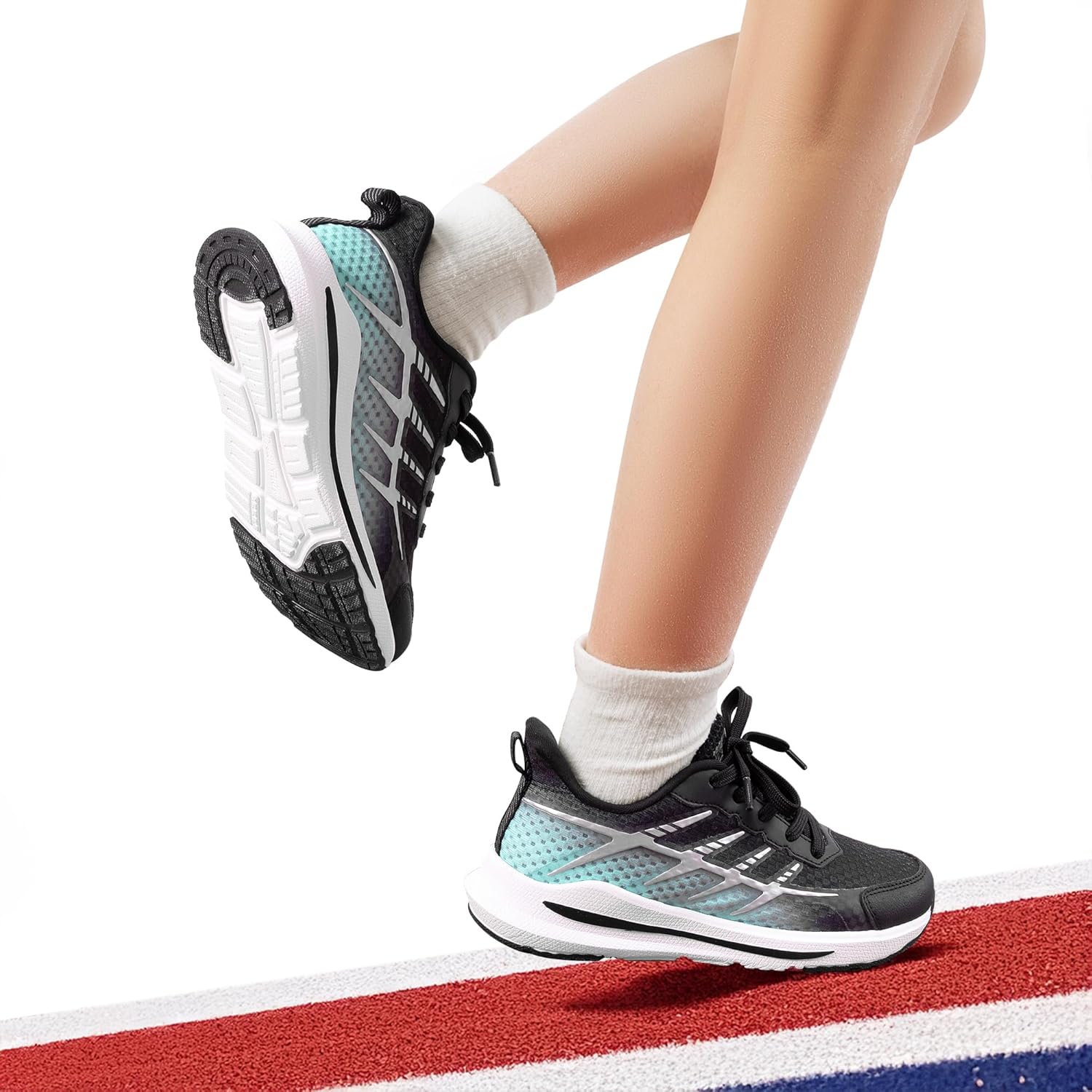 DREAM PAIRS Boys Girls Shoes Kids Tennis Athletic Running Footwear Lace Up Walking DuraPlay Breathable Lightweight Sneakers for Little/Big Kid - Image 2