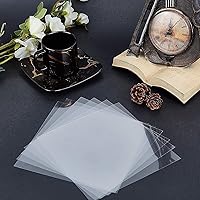 Vista 5 de H&W Fuse Bead Iron Paper, Transparent Plastic Ironing Sheet, 20PCS (WA16-D1)