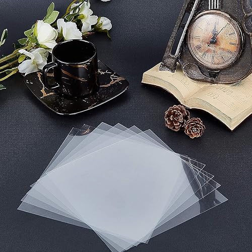 Miniatura 5 de H&W Fuse Bead Iron Paper, Transparent Plastic Ironing Sheet, 20PCS (WA16-D1)