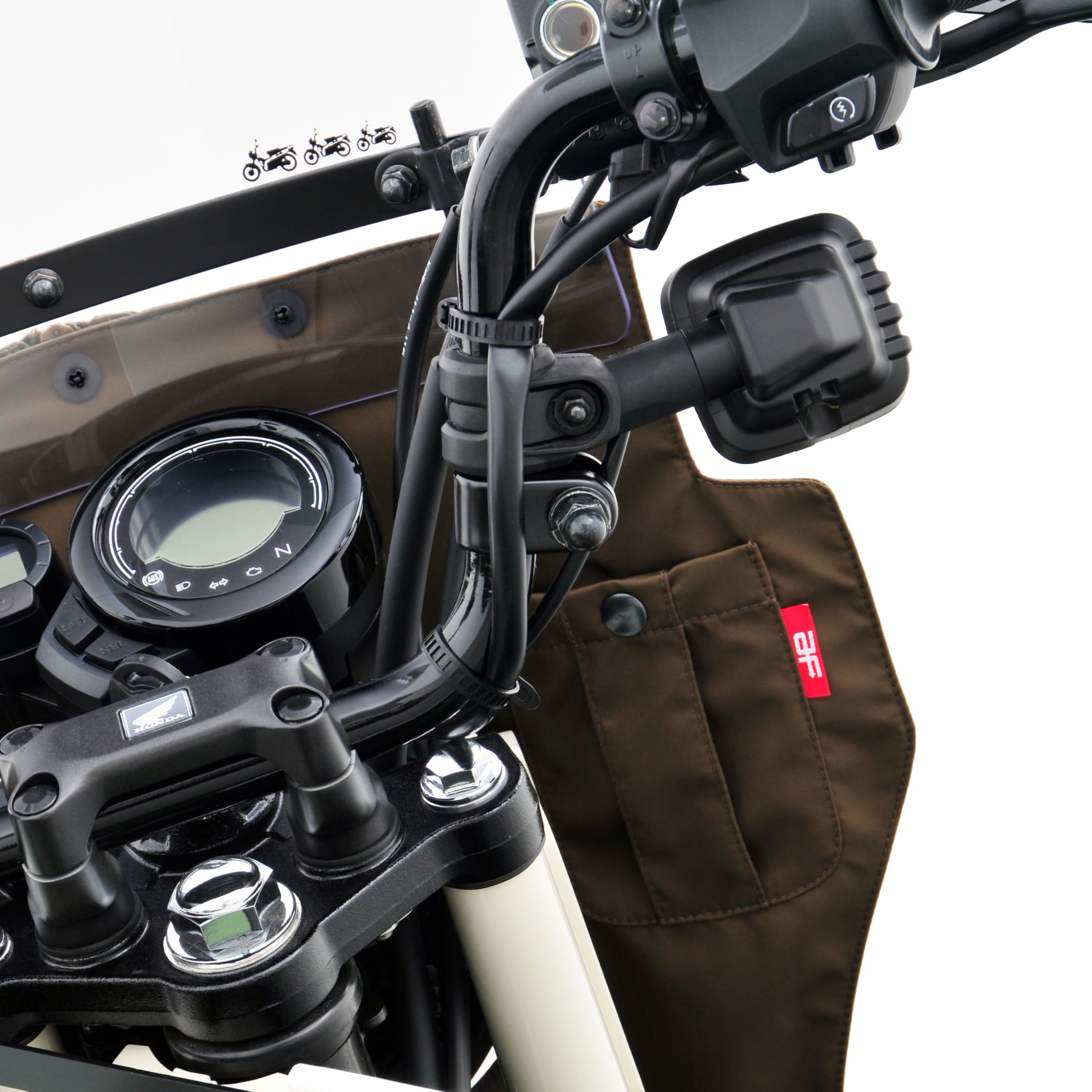Amazon | 旭風防(AF ASAHI) ロング風防 MA-1 CT125 ハンターカブ(2BJ