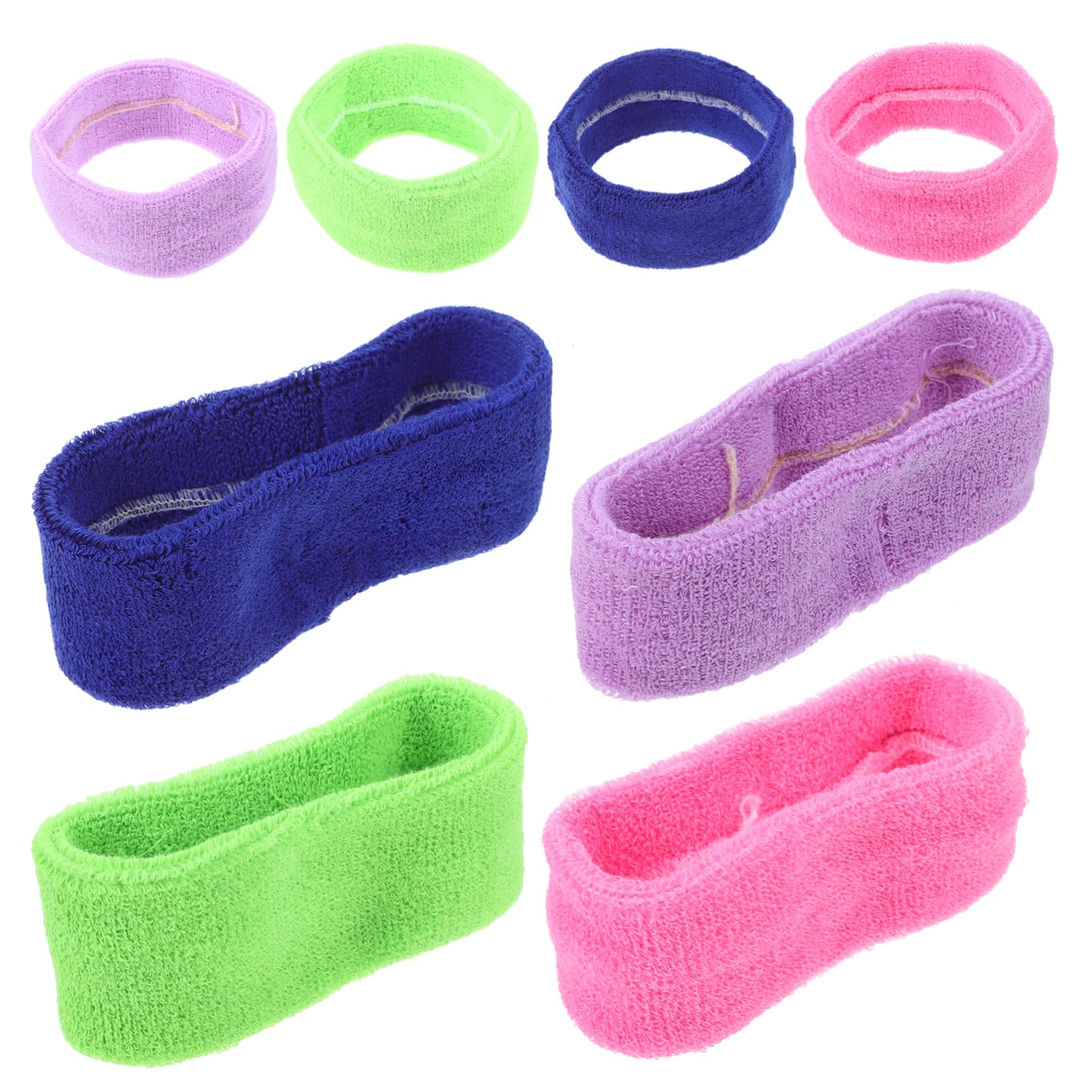 ibasenice Bandeau Sportif Gris Extensible Salle De Sport Absorber Bande De Cheveux Professionnelle Fournitures De Bande De Cheveux Fil De Polyester
