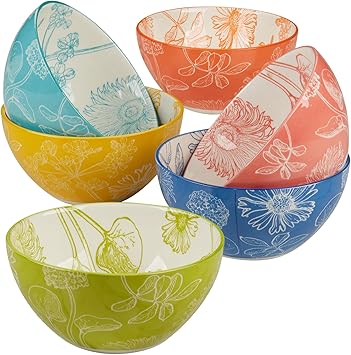 Certified International Botanical 6.25" All Purpose Bowls