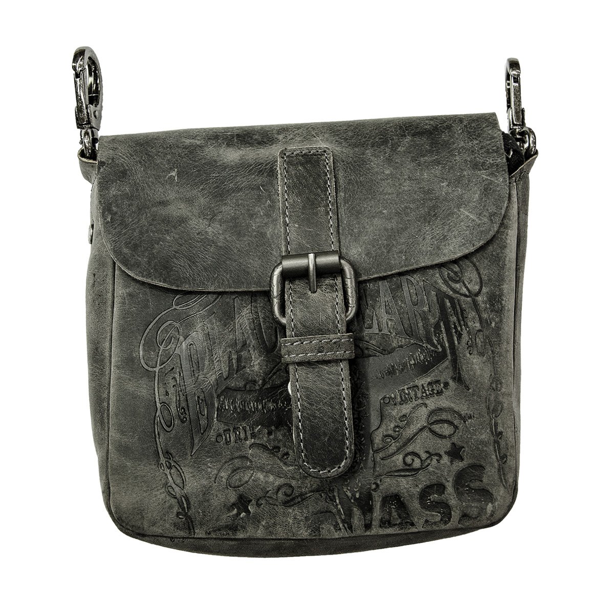 JACK'S INN 54 Black Bourbon Hand-/Gürteltasche - Thunder schwarzes Echtleder
