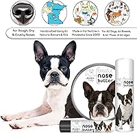 Vista 63 de The Blissful Dog Brindle Boxer Nose Butter, Versatile Dog Nose Balm for Dry Nose, Handcrafted Nose Moisturizer, Easy-to-Apply Dog Essentials