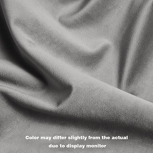 Miniatura 6 de DUHOME Silla de escritorio de lino para oficina en casa, silla giratoria de escritorio tapizada, silla de computadora con base de metal negro con