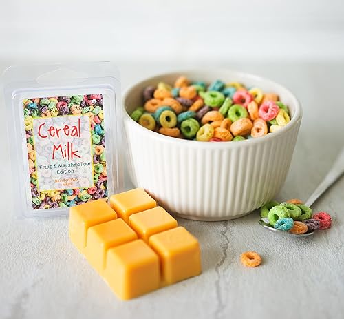 Miniatura 2 de The Candle Daddy Cereal Milk  Frutas y malvaviscos Versión Cereal Perfumada Derretir  1 paquete  2 onzas  6 cubos