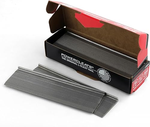 Miniatura 31 de Powernail L15018 - Clavos de tacos en L de calibre 18 de 1-1/2 pulgadas de longitud (caja de 1000 ct)