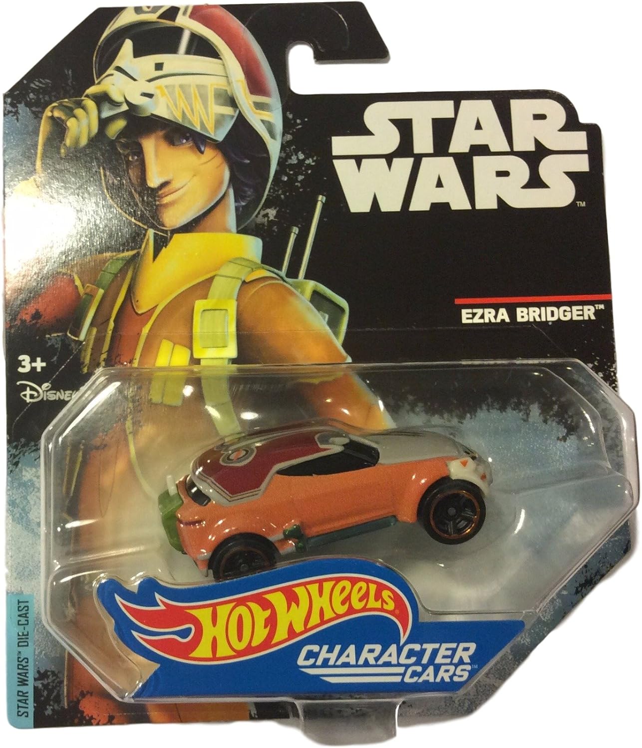 Hot Wheels Star Wars Rogue One Character Car Ezra (Rebels)