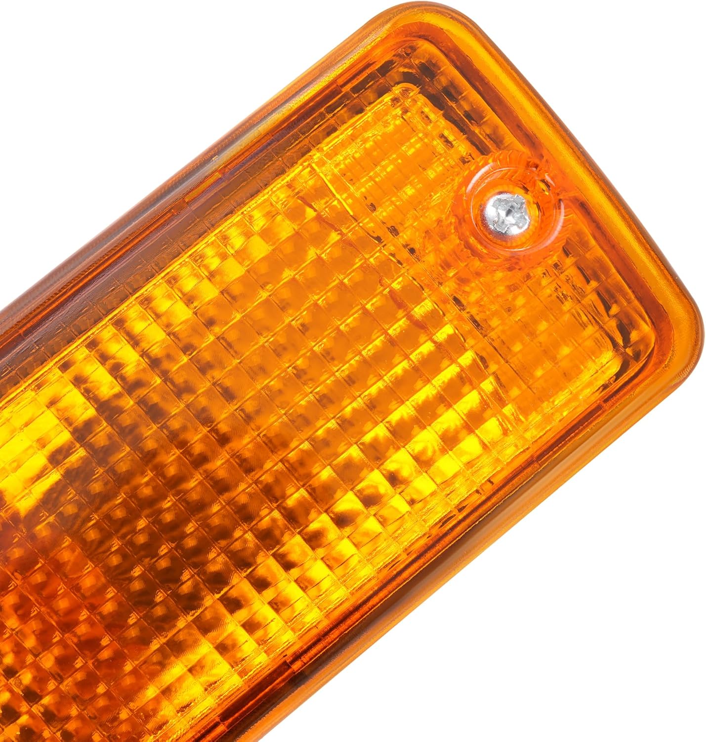 KUAFU Pair Turn Signal Light Compatible with 1989-1995 Toyota Pick-Up Truck Driver and Passenger Side Signal Lamp Assembly Yellow Lens Plastic Replacement for TO2521107 TO2520105 2Pcs