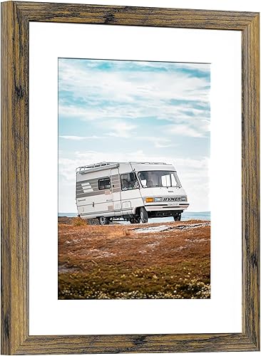 Miniatura 9 de PEALSN Portarretratos de 11 x 17 pulgadas, para fotos de 8 x 12 pulgadas con paspartú o de 11 x 17 pulgadas sin paspartú para montaje en pared,