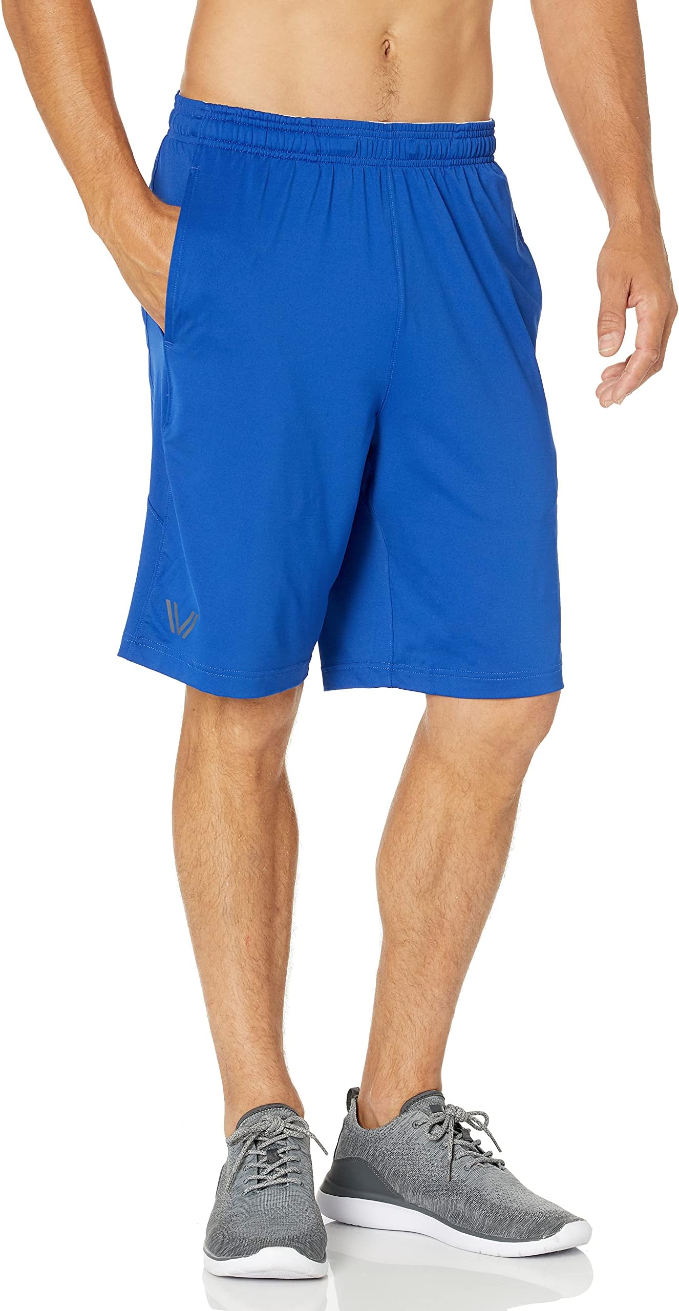 Peak Velocity Men's Elite-Stretch Quick-Dry 10" Short