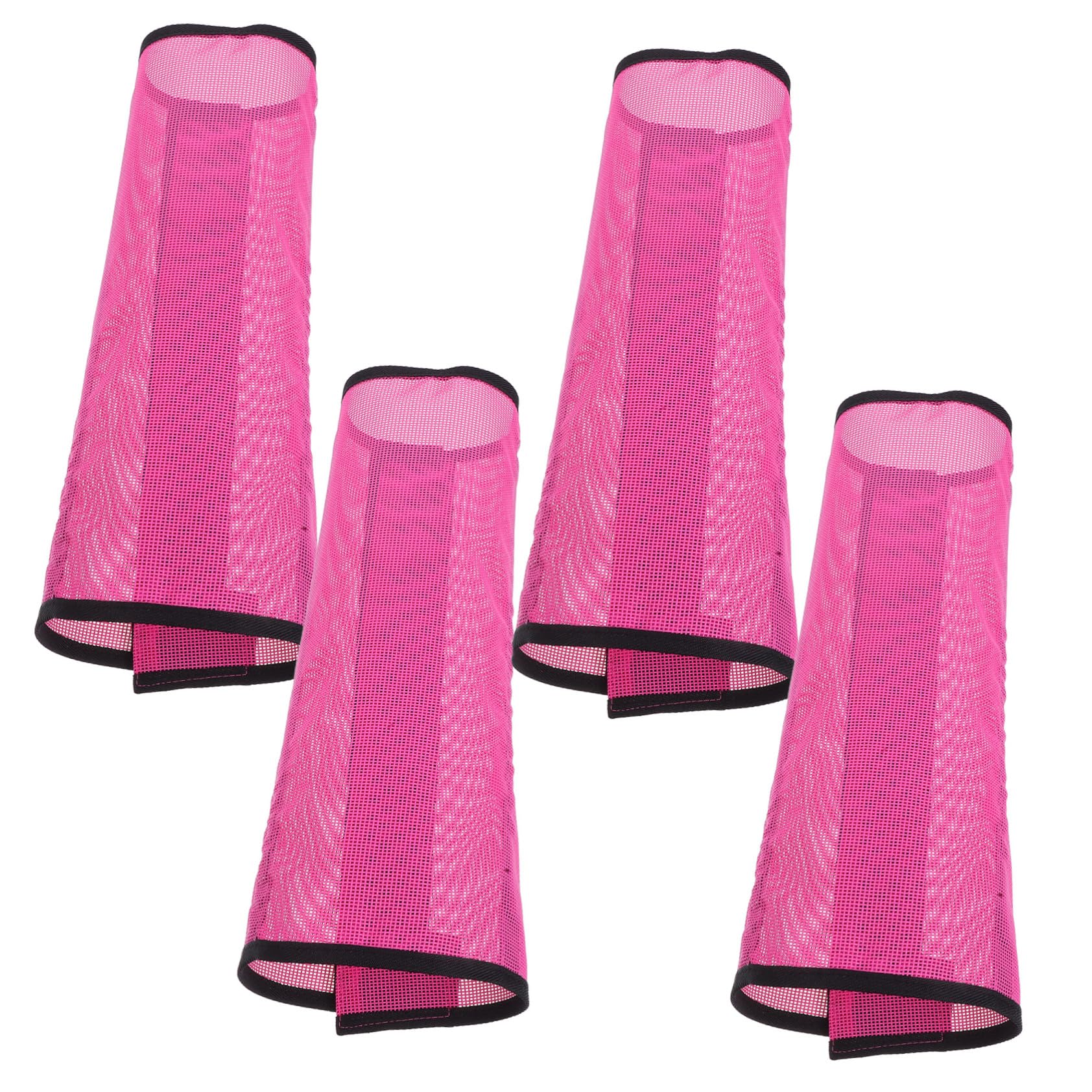 Gatuida Protezione le Gambe del Cavallo a Rete Traspirante 4 Pezzi, Design Elastico Leggero per Sessioni di Allenamento All'aperto