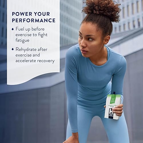 Miniatura 5 de HTWO Plus Agua de hidrógeno molecular con electrolitos, sabor a limón y lima, sin azúcar, paquete de 6 paquetes de 16.9 onzas, paquetes de