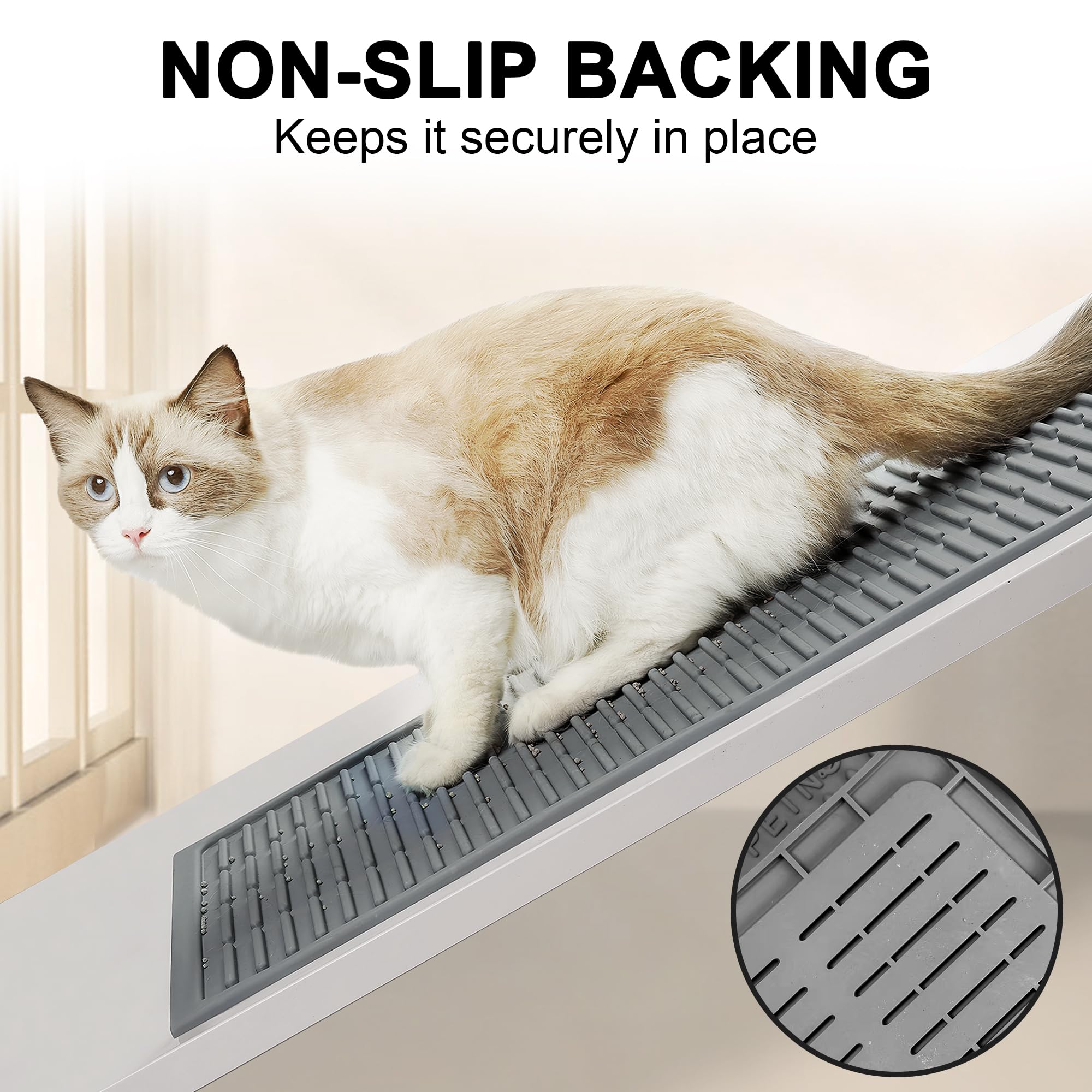 Cat Mat BurgeonNest Cat Litter Mat, Extra Large Litter Box Mat Cat
