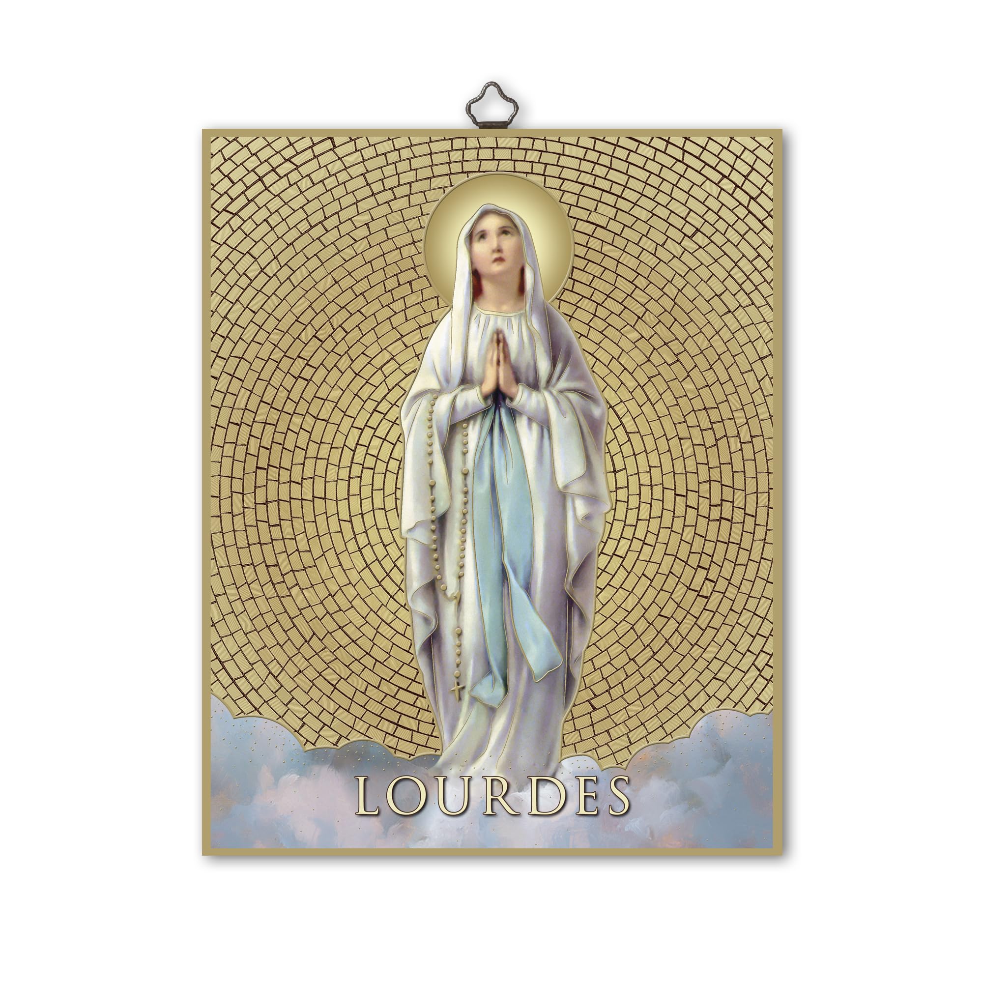 Fratelli Bonella, Our Lady of Lourdes, 24L x 18W cm